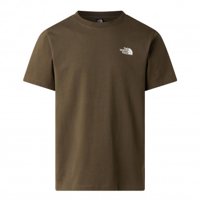 Мужская футболка The North Face Regular Short Graphic 0A8GUW21L1 - коричневая