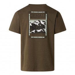 Мужская футболка The North Face Regular Short Graphic 0A8GUW21L1 - коричневая