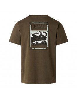 Мужская футболка The North Face Regular Short Graphic 0A8GUW21L1 - коричневая