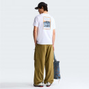 Мужская футболка The North Face Regular Short Graphic 0A8GUWFN41 - белая