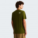 Мужская футболка The North Face Mountain Line 0A8GUXBRI1 - зеленая