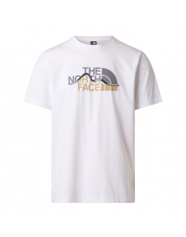 Мужская футболка The North Face Mountain Line 0A8GUXFN41 - белая