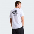 Мужская футболка The North Face Mountain Sketch 0A8GUZFN41 - белая