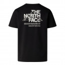 Мужская футболка The North Face Mountain Sketch 0A8GUZJK31 - черная