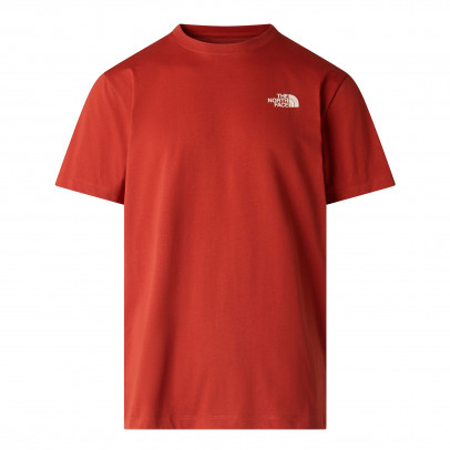 Мужская футболка The North Face Vertical 0A8GV1G6I1 - красная