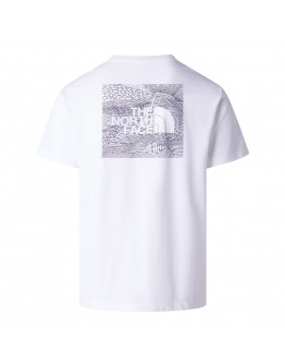 Мужская футболка The North Face Evolution NSE Box 0A8GV2FN41 - белая