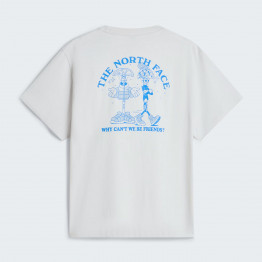 Мужская футболка The North Face Why Can't We Be Friends 0A8P58TFG1 - белая
