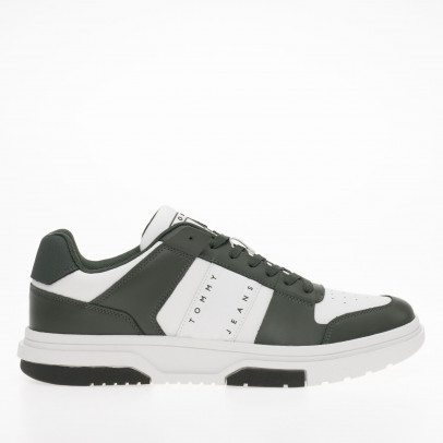 Кроссовки Tommy Jeans TJM Leather Cupsole 2.0 EM0EM01283-0K4 - белые