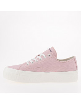 Обувь Tommy Jeans Lace-Up Flatform EN0EN02173-TH2 - розовая