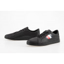 Кроссовки Tommy Hilfiger Signature Detailing Leather Trainers FM0FM04140-BDS - черные