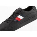 Кроссовки Tommy Hilfiger Signature Detailing Leather Trainers FM0FM04140-BDS - черные