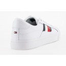 Кроссовки Tommy Hilfiger Signature Detailing Leather Trainers FM0FM04140-YBR - белые