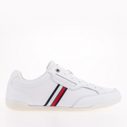 Кроссовки Tommy Hilfiger Classic LO Cupsole Leather FM0FM04277-YBR - белые