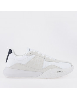Томми Хилфигер Ретро Модерн Раннер Микс FM0FM04363-YBR - белые