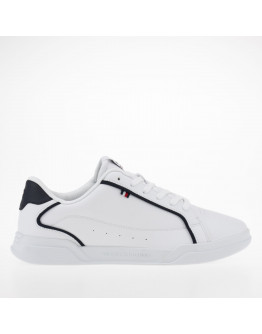 Кроссовки Tommy Hilfiger Lo Cup Leather FM0FM04429-YBS - белые