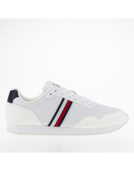 Кроссовки Tommy Hilfiger Core Lo Runner FM0FM04504-YBS - белые