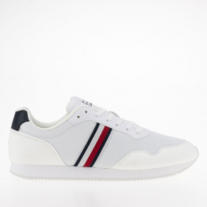 Кроссовки Tommy Hilfiger Core Lo Runner FM0FM04504-YBS - белые