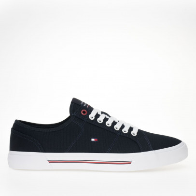 Мужская обувь Tommy Hilfiger Core Corporate Vulc Canvas FM0FM04560-DW5 - синие