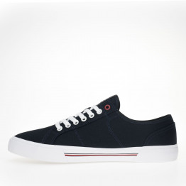 Мужская обувь Tommy Hilfiger Core Corporate Vulc Canvas FM0FM04560-DW5 - синие