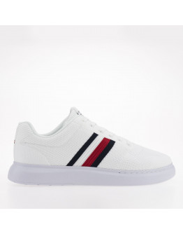 Кроссовки Tommy Hilfiger Lightweight Cupsole FM0FM04587-YBS - белые