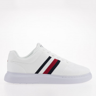 Кроссовки Tommy Hilfiger Lightweight Cupsole FM0FM04587-YBS - белые