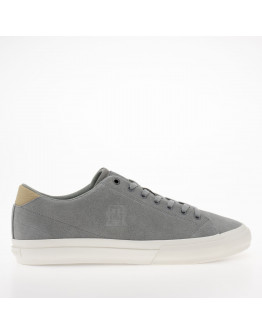 Кроссовки Tommy Hilfiger Hi Vulc Street Low Suede FM0FM04590-PRT - серые