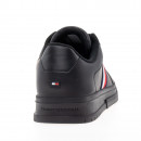 Мужская обувь Tommy Hilfiger Supercup Stripes Leather Ess FM0FM04895-BDS - черные