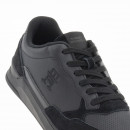 Мужская обувь Tommy Hilfiger Elevated Cupsole Leather Trainers FM0FM04929-BDS - черные