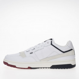 Мужская обувь Tommy Hilfiger Basket Street Mix FM0FM04970-YBS - белые