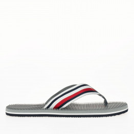 Японки Tommy Hilfiger Massage Footbed Oly Beach Sandal FM0FM05025-PRT - серые