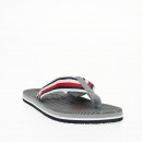 Японки Tommy Hilfiger Massage Footbed Oly Beach Sandal FM0FM05025-PRT - серые