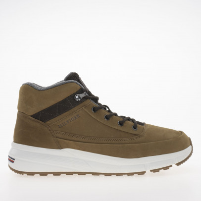 Ботинки Tommy Hilfiger Warm Nubuck Hybrid FM0FM05189-GWJ - коричневые
