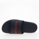 Тапочки Tommy Hilfiger Dual Density Hilfiger Pool FM0FM05430-DW5 - тёмно-синие
