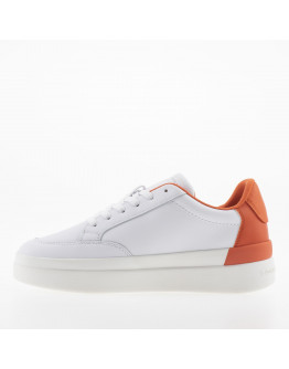 Кроссовки Tommy Hilfiger Feminine Sneaker With Color FW0FW06896-0K9 - белые