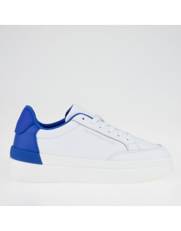 Кроссовки Tommy Hilfiger Feminine Sneaker With Color Pop FW0FW06896-0LA - белые