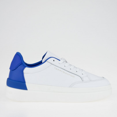 Кроссовки Tommy Hilfiger Feminine Sneaker With Color Pop FW0FW06896-0LA - белые