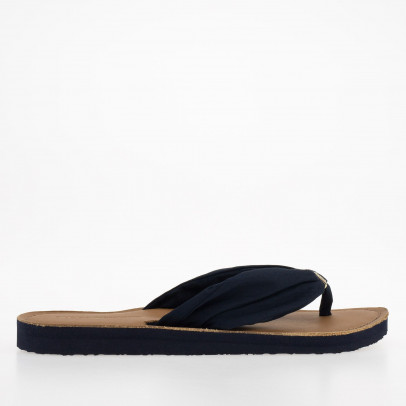Шлепанцы Tommy Hilfiger Elevated Beach FW0FW06985-DW6 - темно-синие