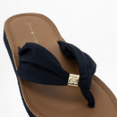 Шлепанцы Tommy Hilfiger Elevated Beach FW0FW06985-DW6 - темно-синие