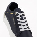 Кроссовки Tommy Hilfiger Lux Metallic Cupsole FW0FW07030-DW6 - тёмно-синие