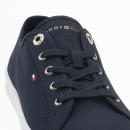 Кроссовки Tommy Hilfiger Essential Vulcanized Sneaker FW0FW07119-DW6 - темно-синие