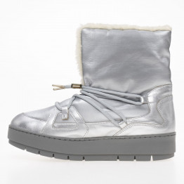 Женские ботинки Tommy Hilfiger Tommy Essential Silver Boots FW0FW07506-0IM - серебряные
