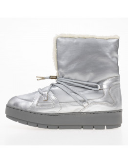 Женские ботинки Tommy Hilfiger Tommy Essential Silver Boots FW0FW07506-0IM - серебряные