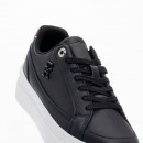 Обувь Tommy Hilfiger Elevated Court Sneaker FW0FW07568-BDS - черные