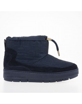 Сапоги Tommy Hilfiger Tommy Monogram Snowboot FW0FW07637-DW6 - тёмно-синие