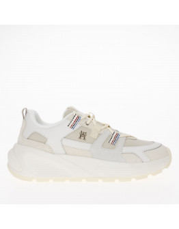 Женские кроссовки Tommy Hilfiger Chunky Runner FW0FW07674-AEF - бежевые