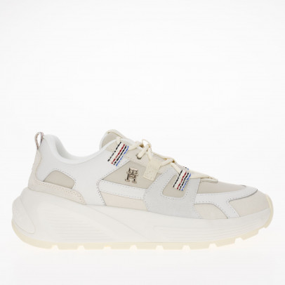 Женские кроссовки Tommy Hilfiger Chunky Runner FW0FW07674-AEF - бежевые