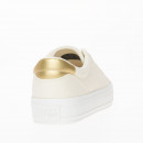 Кроссовки Tommy Hilfiger Essential Vulc Canvas FW0FW07682-AEF - бежевые