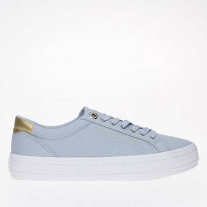 Кроссовки Tommy Hilfiger Essential Vulc Canvas FW0FW07682-C1O - синие