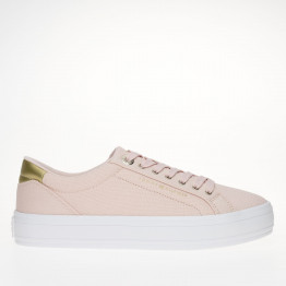 Обувь Tommy Hilfiger Essential Vulc Canvas FW0FW07682-TJQ - розовая