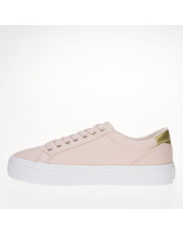 Обувь Tommy Hilfiger Essential Vulc Canvas FW0FW07682-TJQ - розовая